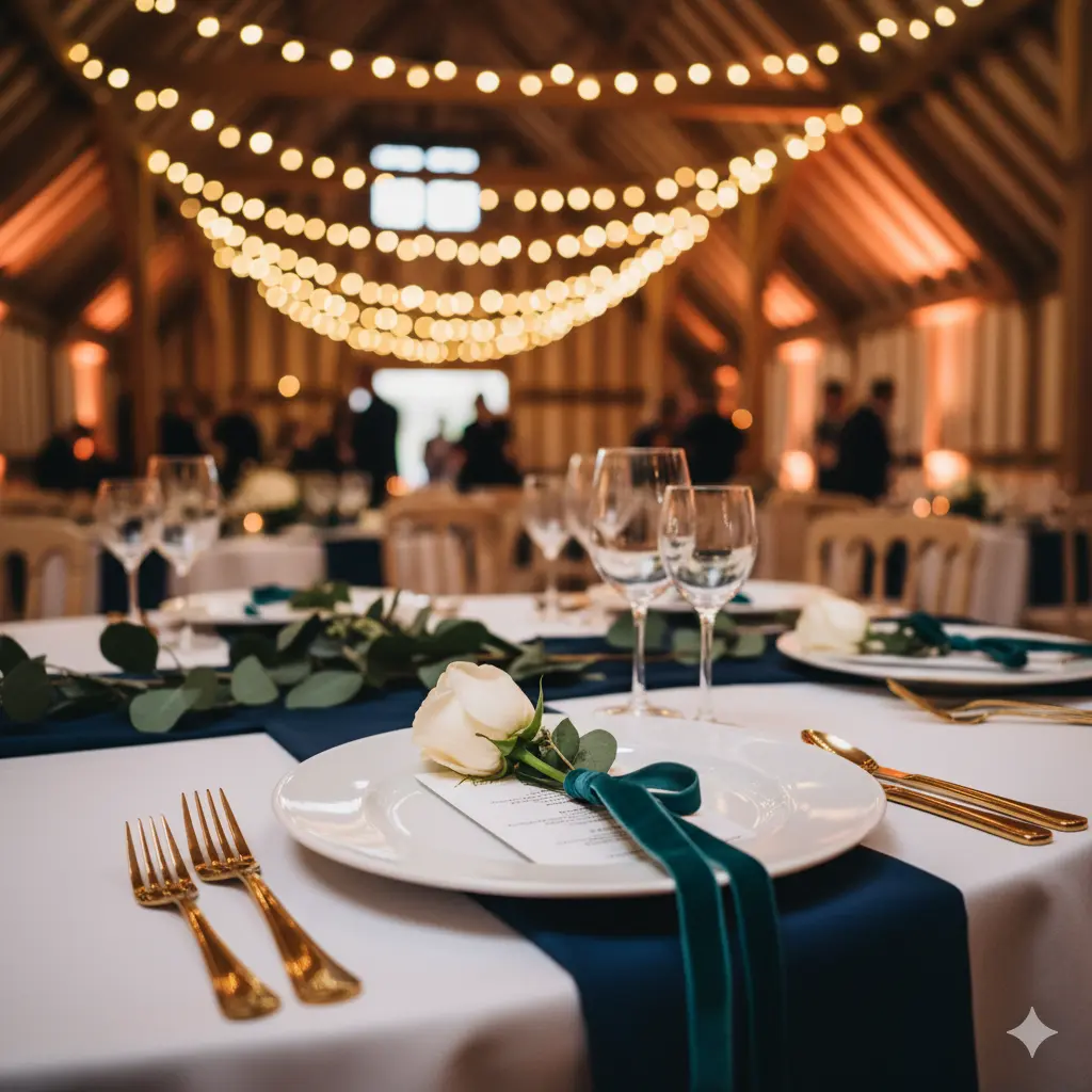Elegant event space detail